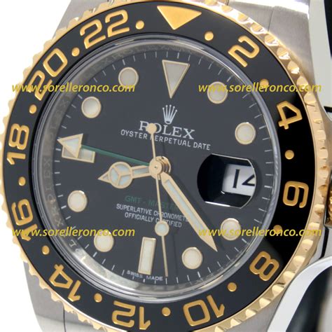 rolex gmt acciaio oro jubilee|rolex gmt master ii 18 ct.